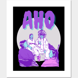 Aho Posters and Art